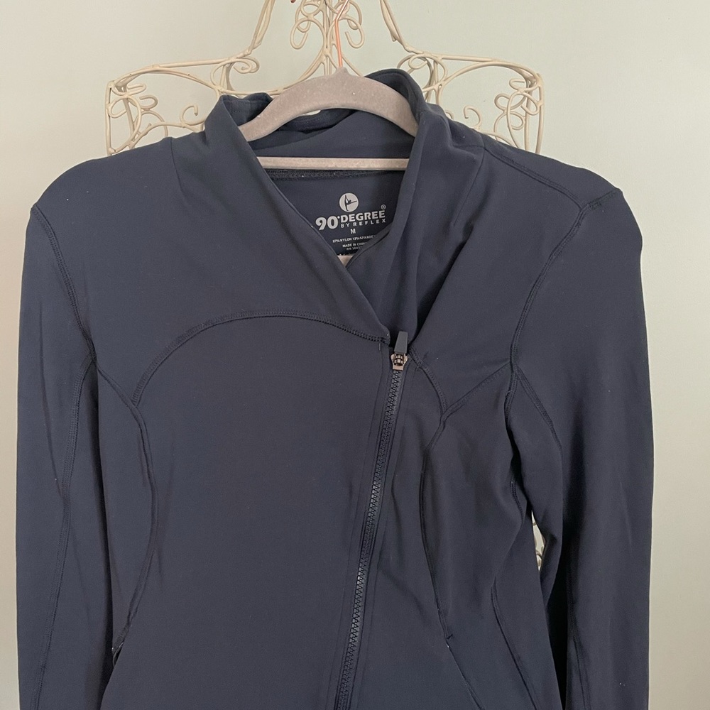 Athletic Navy Zip up